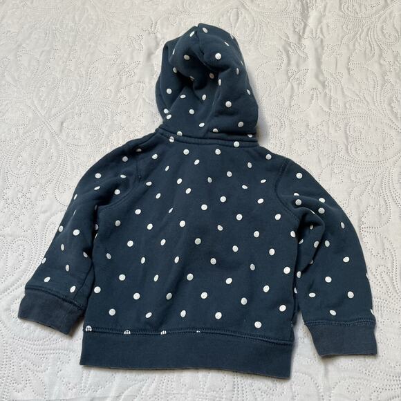 Carter's Fleece Lined Hoodie Sweatshirt Size 18m - Picture 4 of 5